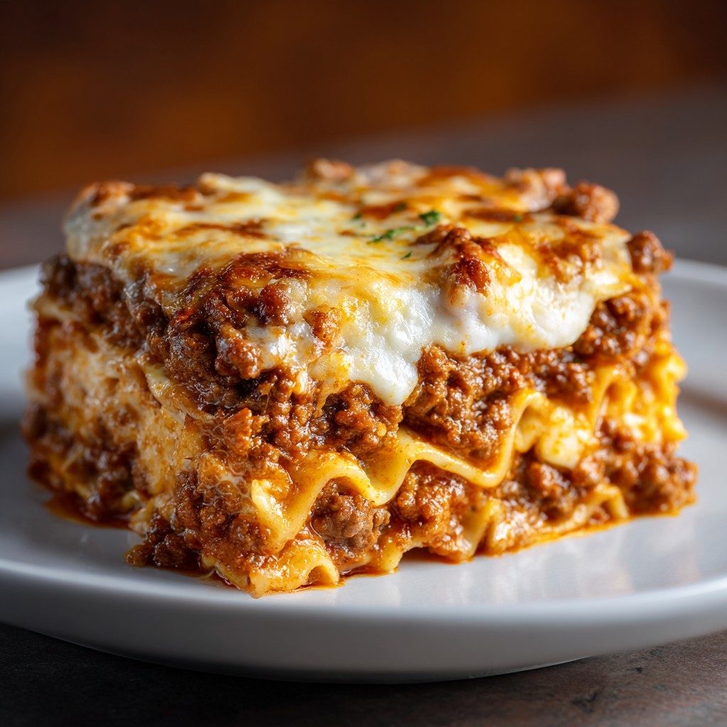 Lasagna Parmigiana.