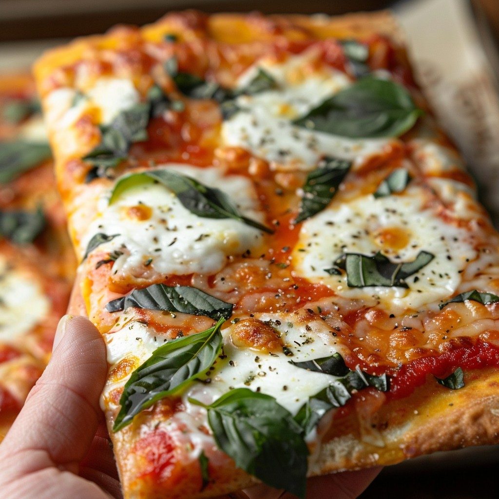 Grandma's Sicilian Pizza.