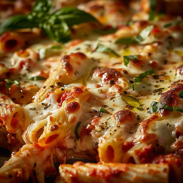 Vegan Baked Ziti.