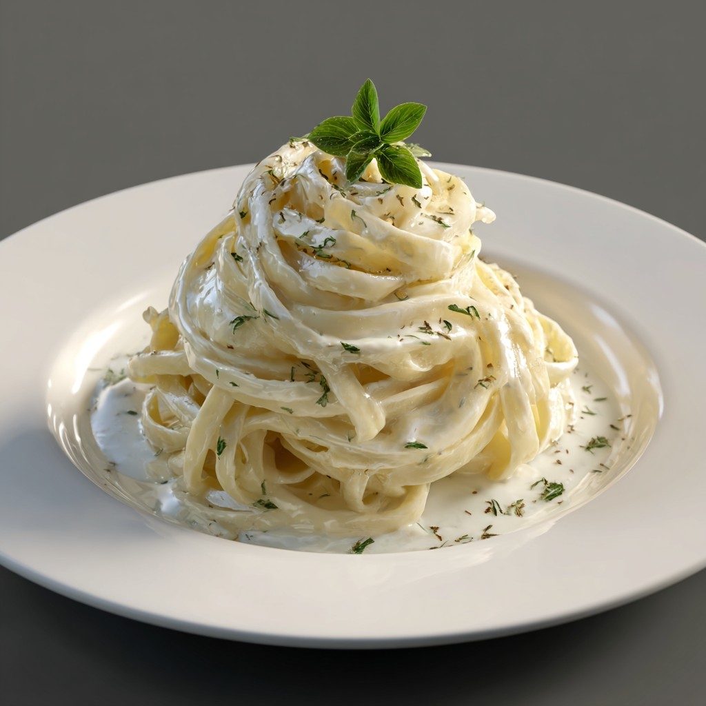Fettuccine Alfredo.