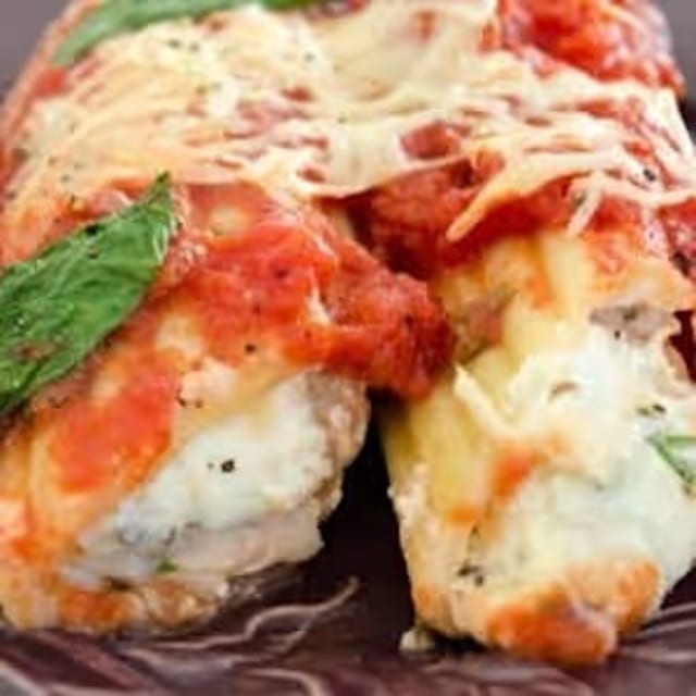 Manicotti Tray.