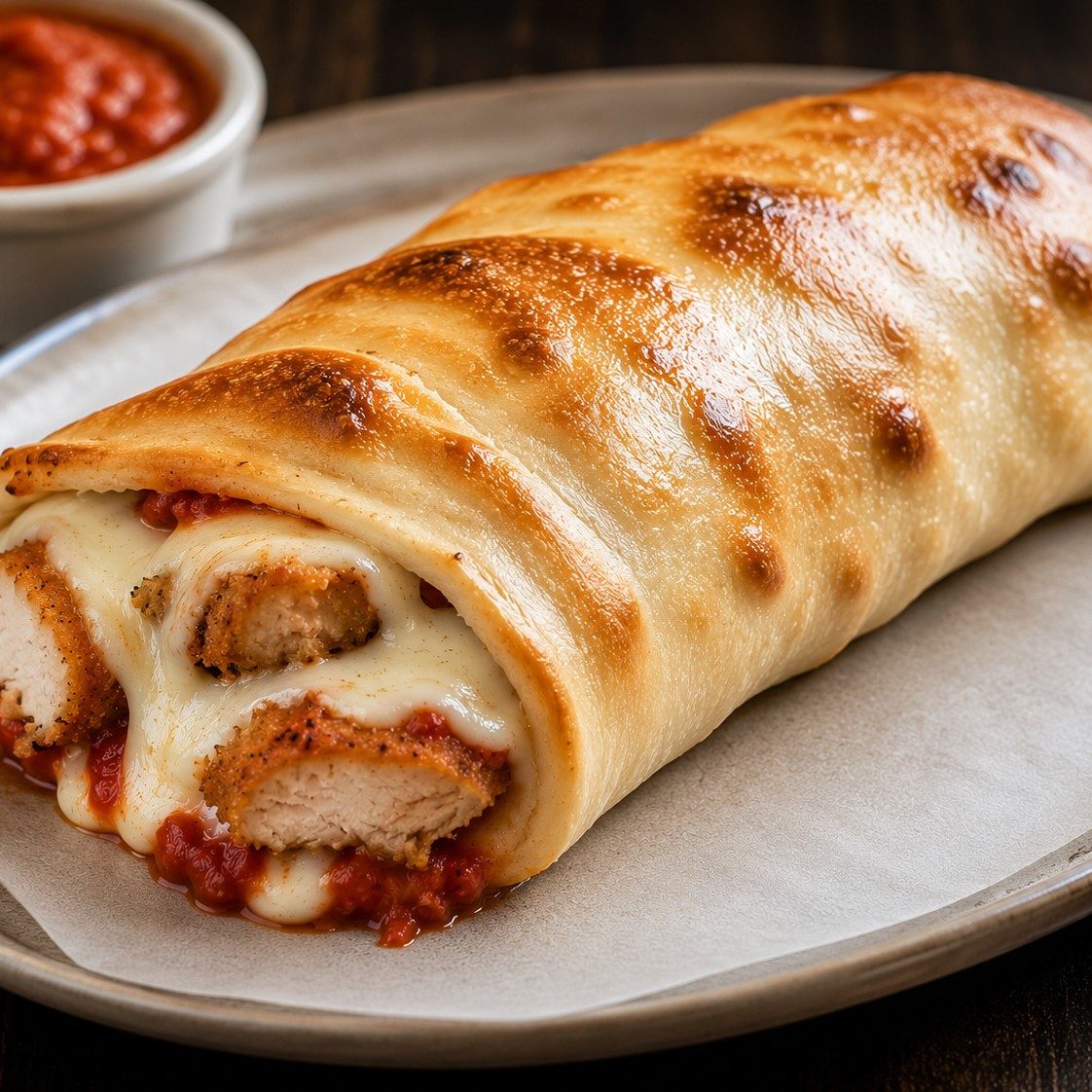 Vegan Chicken Roll.