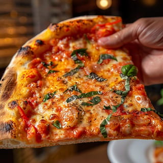 Vegan Vodka Slice Pizza