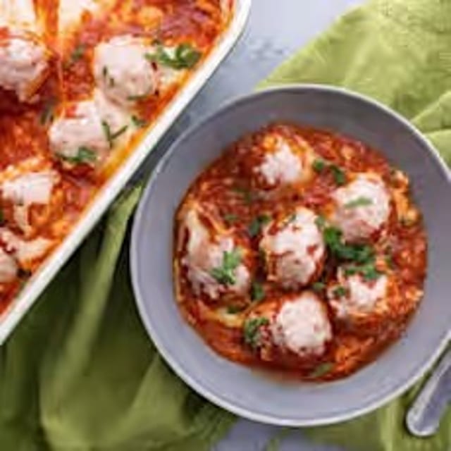 Meatball Parm Tray.