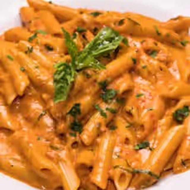 Vegan Penne Alla Vodka Tray.