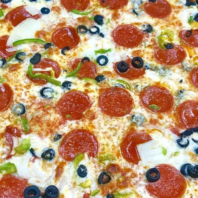 Supreme Pepperoni Pizza.