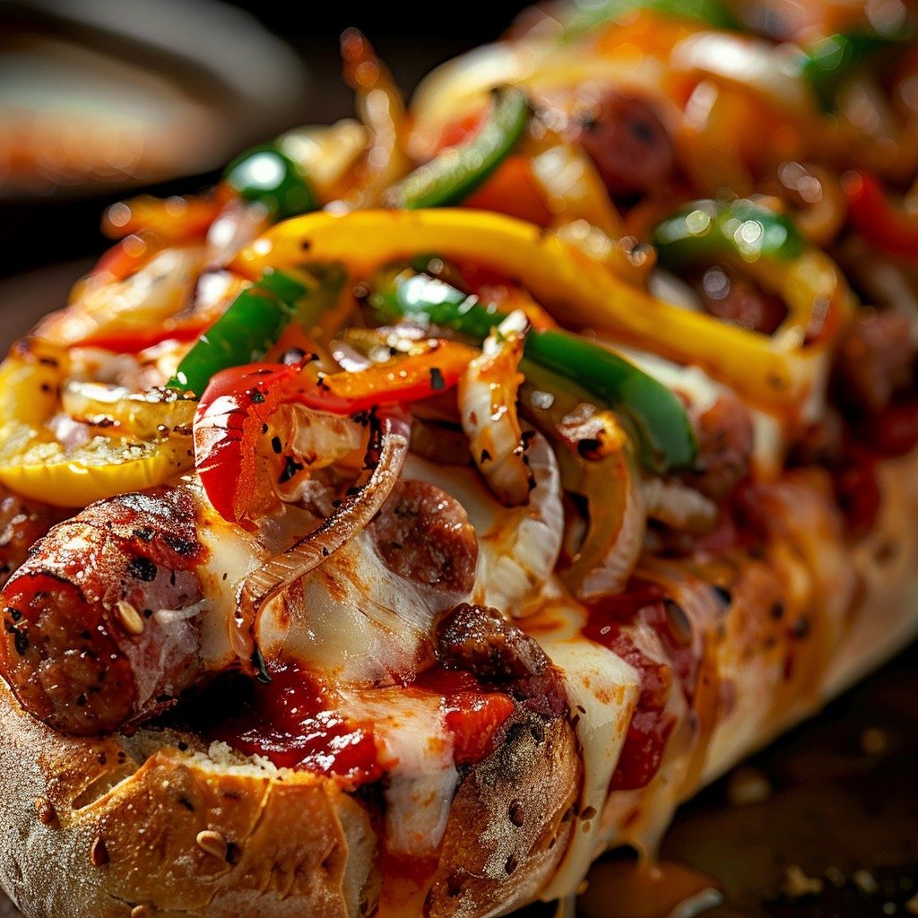 Italian Sausage Parmigiana.