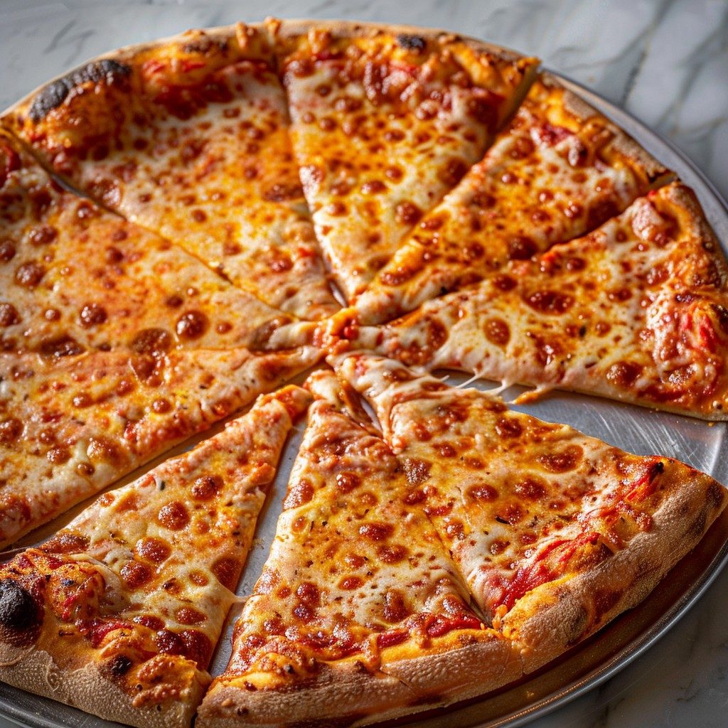 Vegan Cheese Pizza (Non Dairy).